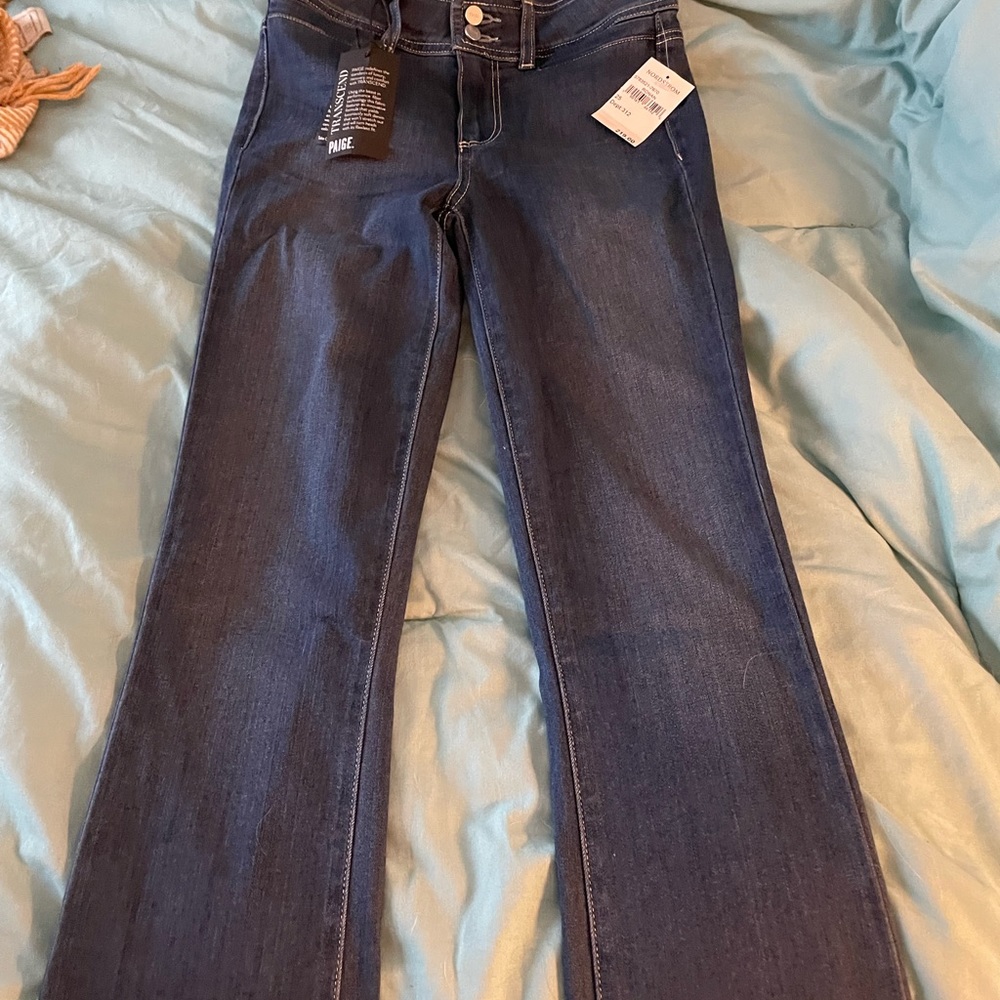 Paige Jeans - Ronan style New Size 25 they are 33” long.  $219 new. Never worn